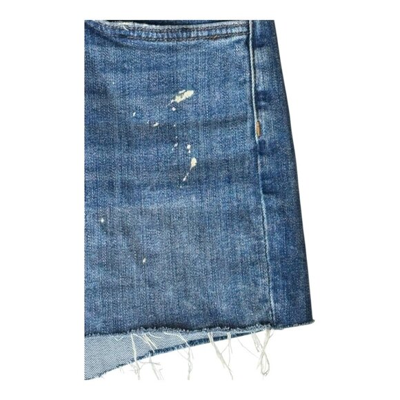 J Brand Shorts Women 31 Blue Denim Button Fly Gracie Cut Off Jean Shorts Outdoor - Picture 5 of 11